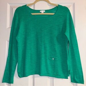 J. Jill Linen & Cotton Lightweight Relaxed Fit Sweater